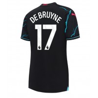 Manchester City Kevin De Bruyne #17 Fotballklær Tredjedrakt Dame 2023-24 Kortermet